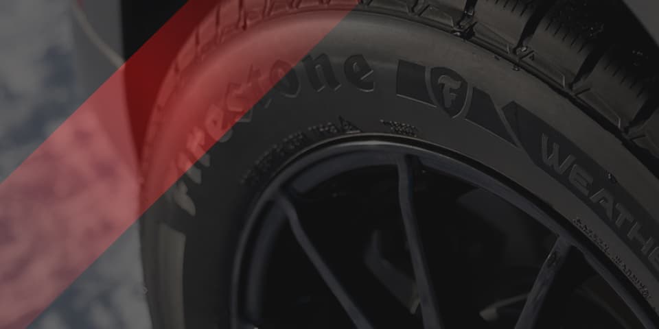 Valid on 4 Firestone WeatherGrip tires, applies instantly at checkout!